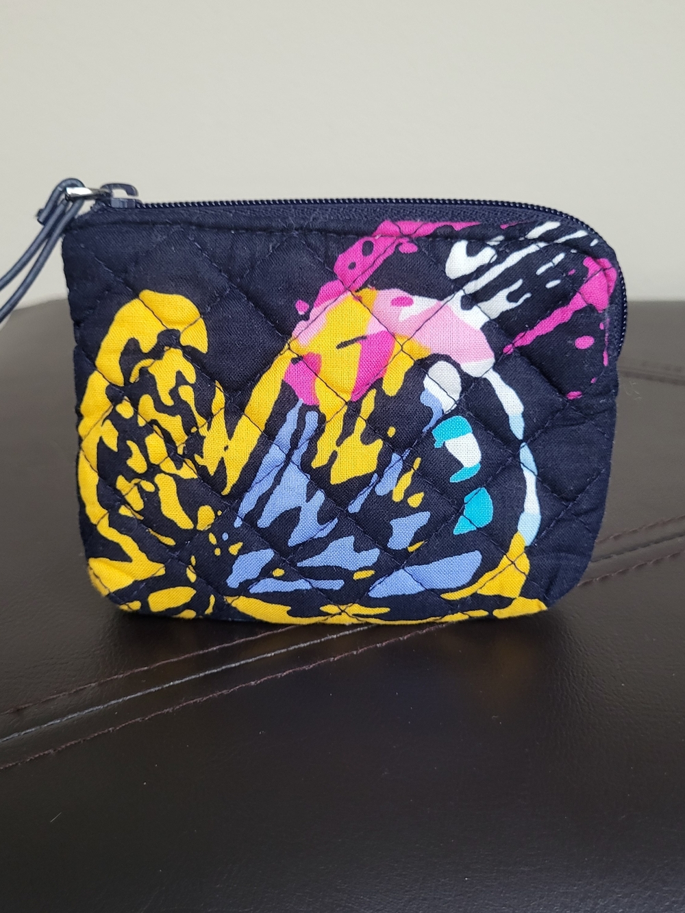 Vera Bradley Zip Coin Pouch - Butterfly Flutter